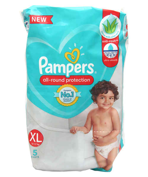 Pampers Premium Care Pants Diapers, Size 5, 12-18 kg, 40 Diapers