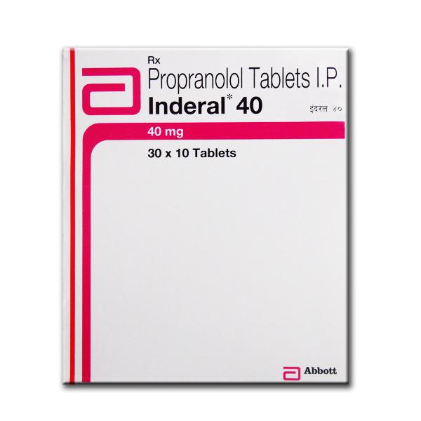 Inderal 40mg tablet